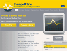 Tablet Screenshot of onlinebackupmonitor.com